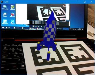 Processing で AR
